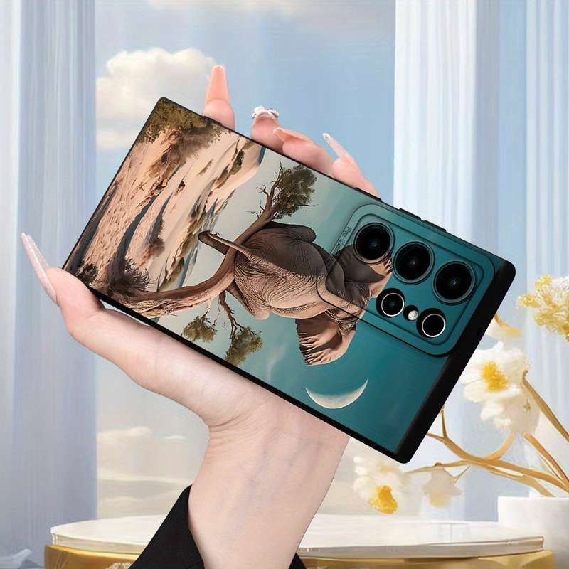 1pc Black For Samsung Galaxy A52 Phone Cases