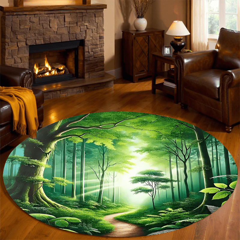 1Pc 39.4x39.4inch 100x100cm Floor Mat
