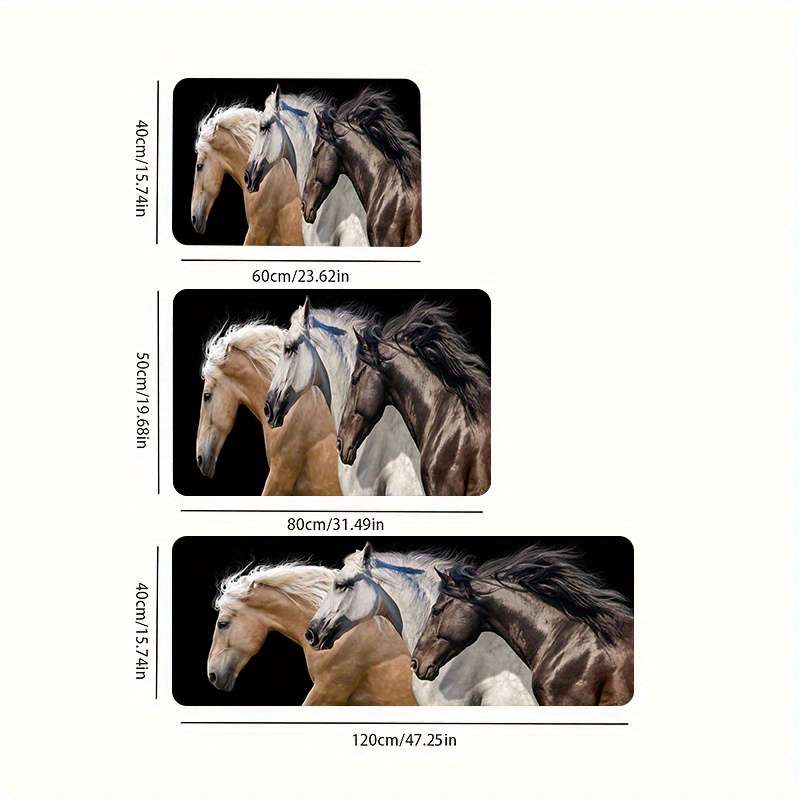 1Pc 40x120cm 15.7x47.25inch Floor Mat