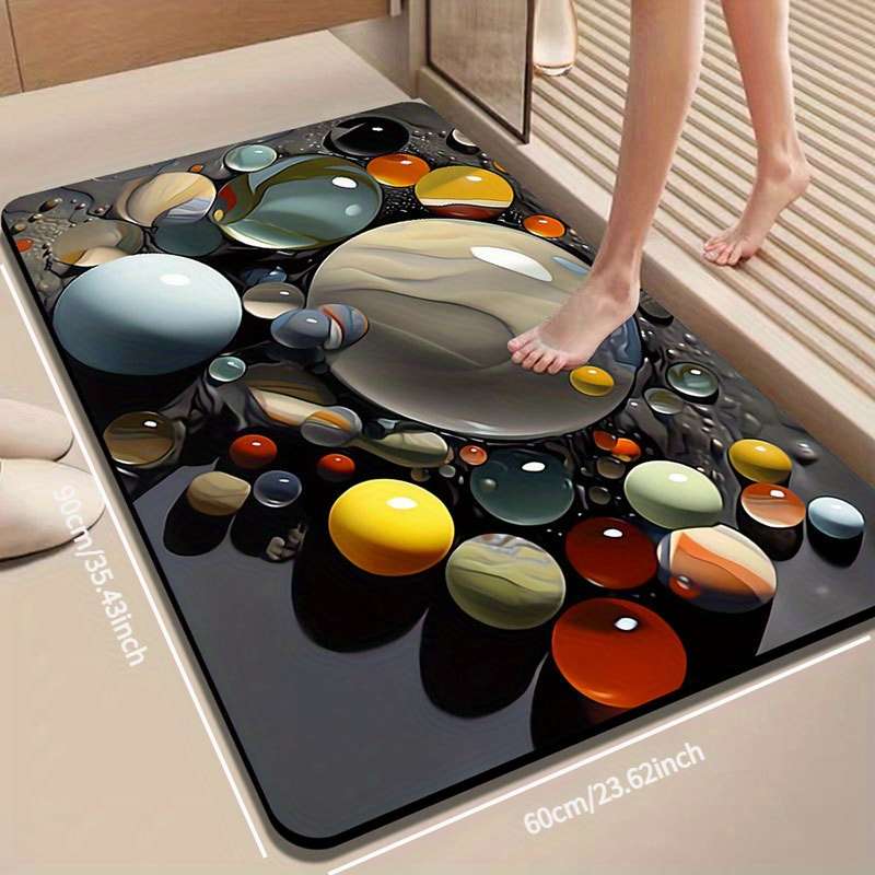 1Pc 40x60cm 15.7x23.6inch Floor Mat