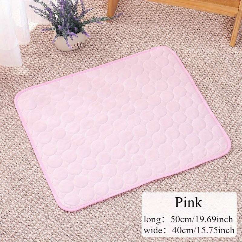 1piece Pink Cooling Pad  50cmX40cm