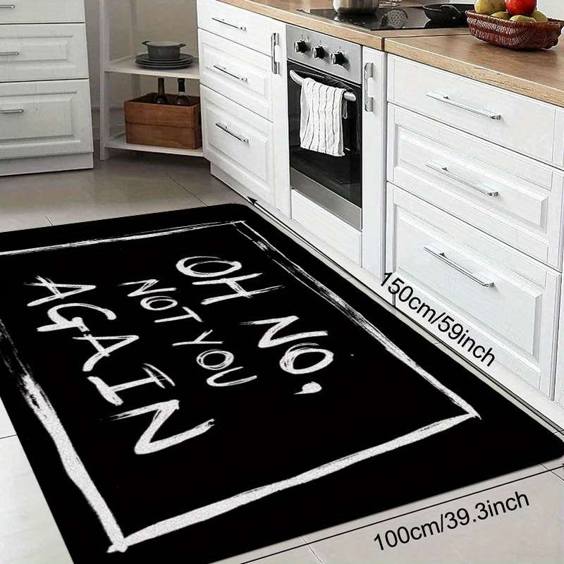 1Pc 4Ox6Ocm Floor Mat