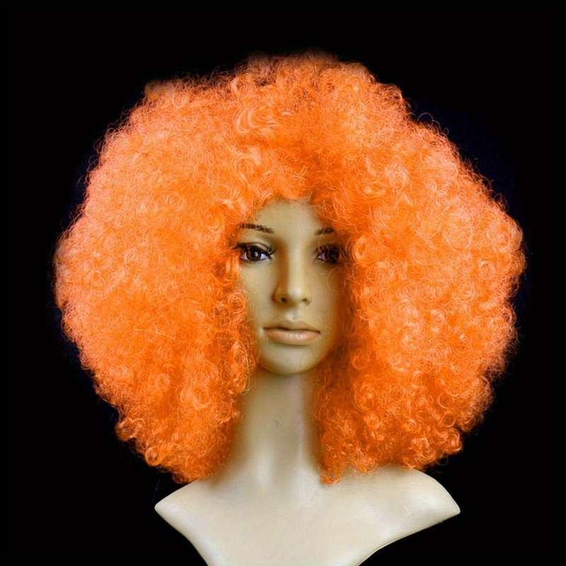 1Pc Orange Fashion Design Wig