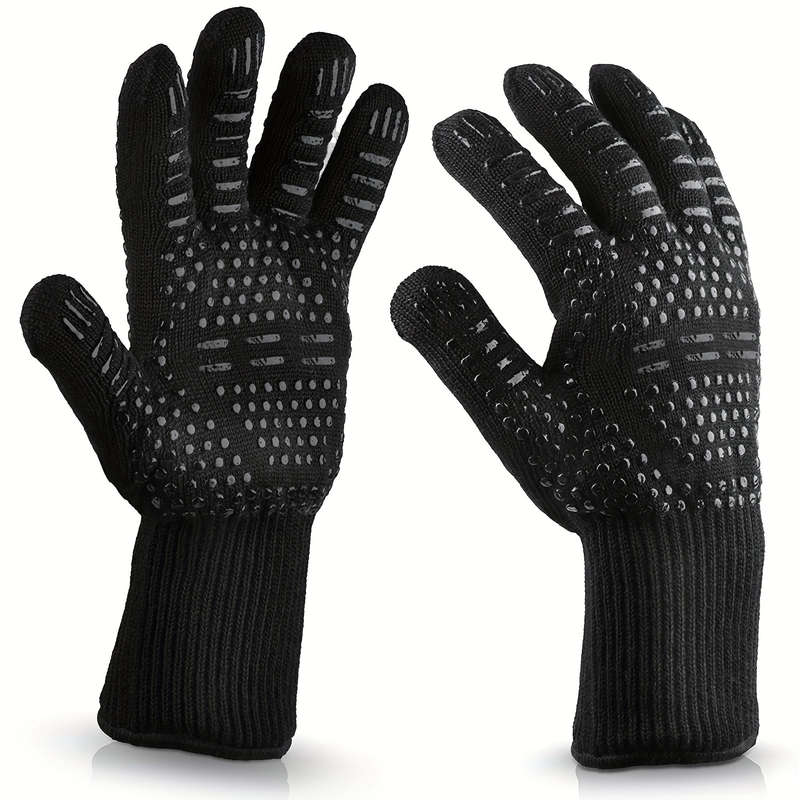 Non-Slip Strong Durable. RV Kitchen Home Kitchenware Accessories Non-Slip Grill Gloves for