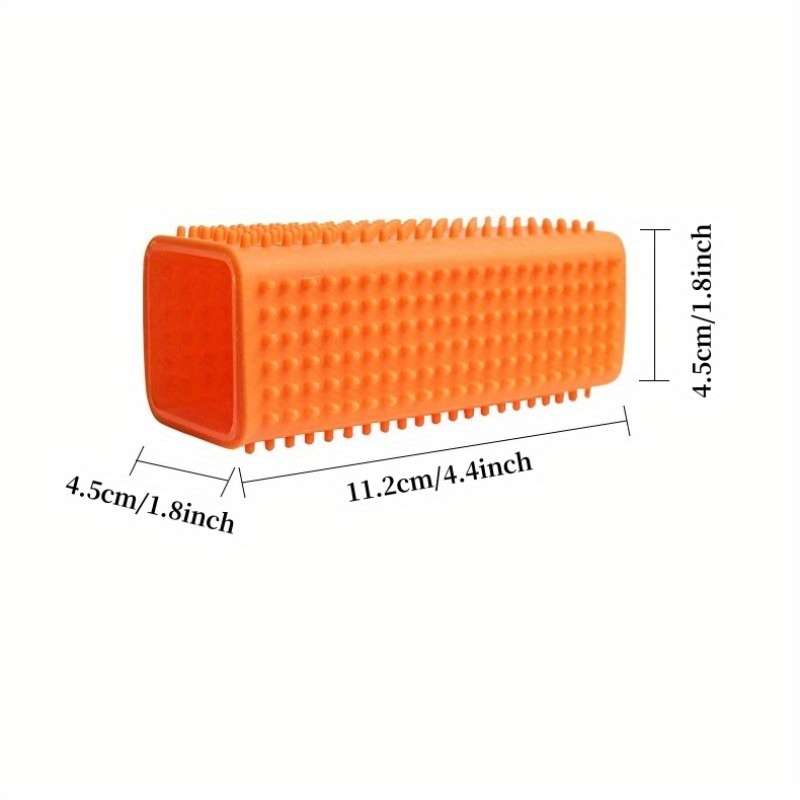 1pc Orange Pet Comb