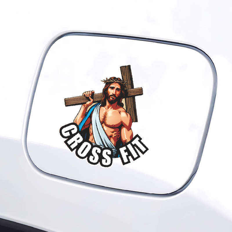 1pc Jesus Christian Themed Stickers