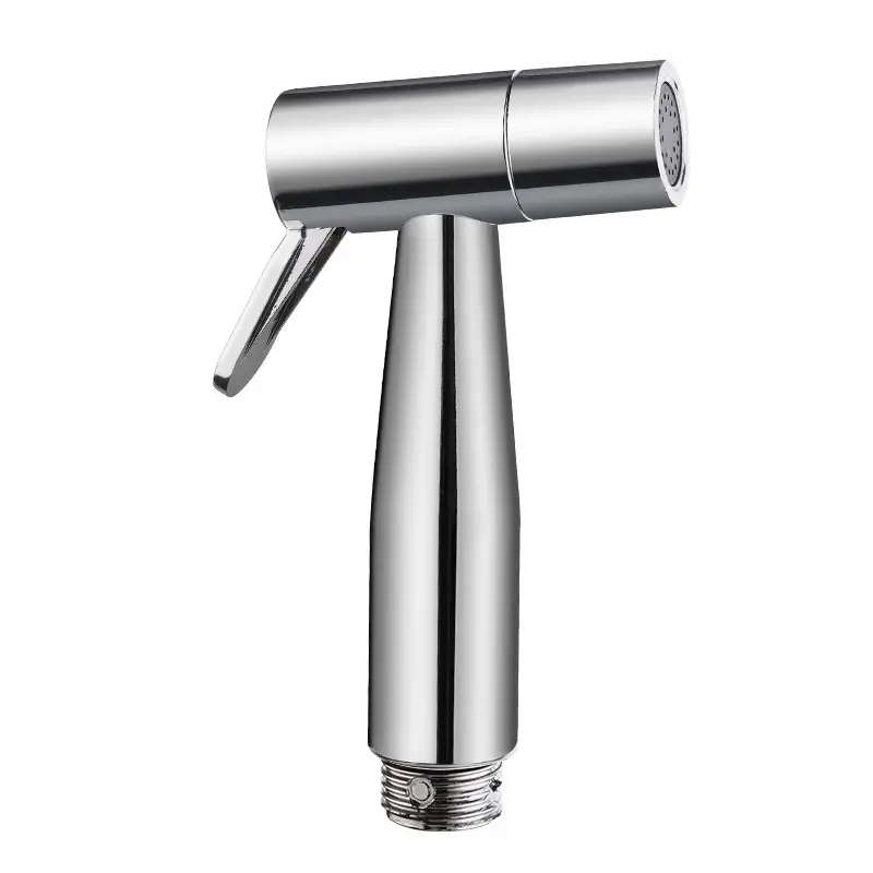 1pc Toilet Handheld Shower High Pressure 4-Mode Powerless Plastic Bathroom Faucet Color sent randoml