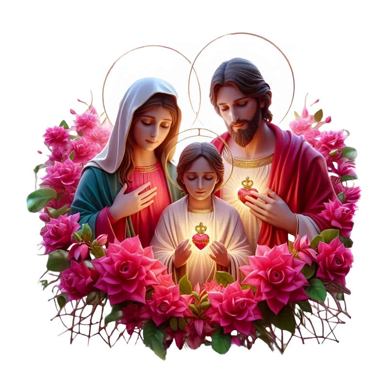1pc 13.97cm x 13.97cm Jesus Christian Themed Stickers