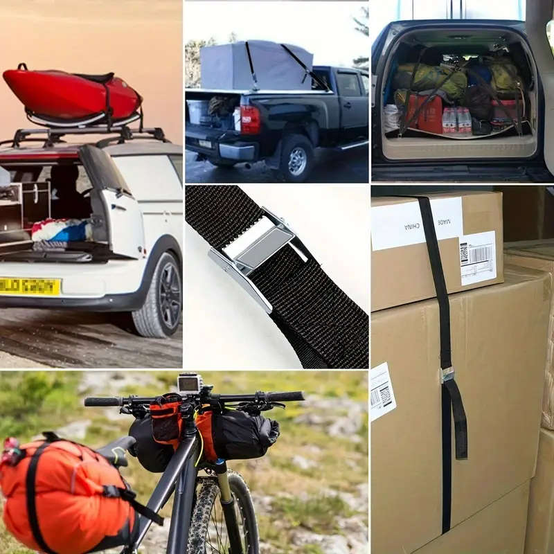 10 Heavy-Duty Fabric Straps