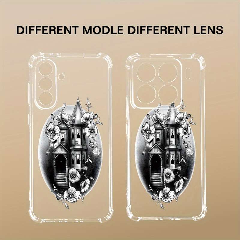 1pc Transparent For Samsung Redmi Note 11E Pro Phone Cases