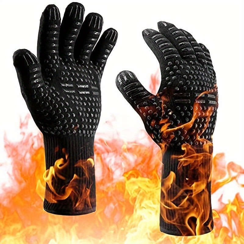Non-Slip Strong Durable. RV Kitchen Home Kitchenware Accessories Non-Slip Grill Gloves for