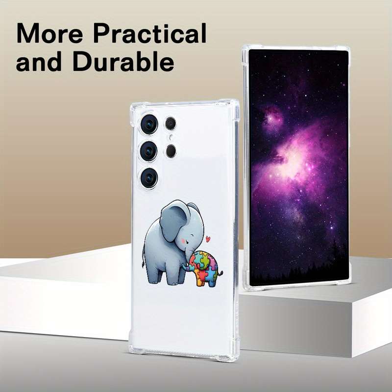 1pc Transparent For Samsung Samsung Galaxy S23 Phone Cases