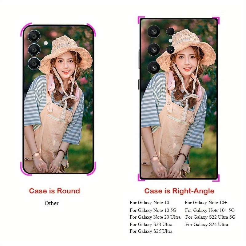 1pc Black For Samsung Galaxy A36 Phone Cases