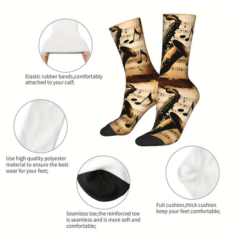 1 Pair Multicolor One Size Socks