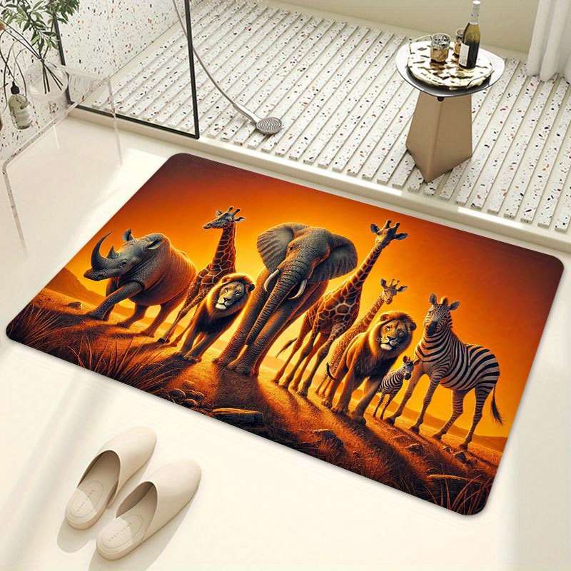 1Pc 20x32inch 50x80cm Floor Mat