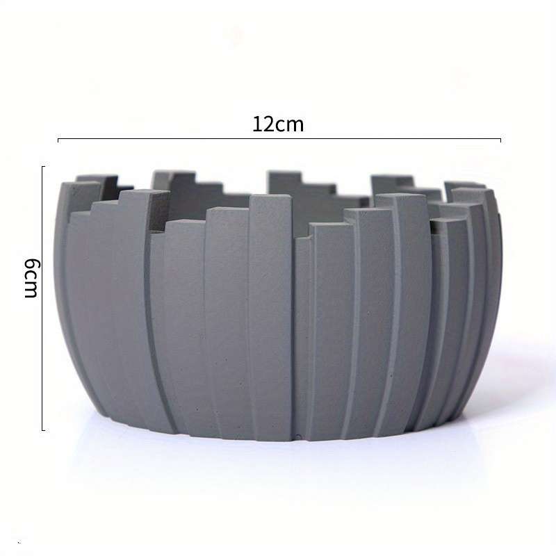 1pc Elegant Ceramic Ashtray Set Modern Geometric Design with Blue and Black Options Perfect for