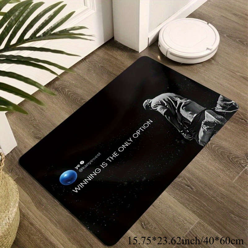 1Pc 15.75x23.62inch 40x60cm Floor Mat