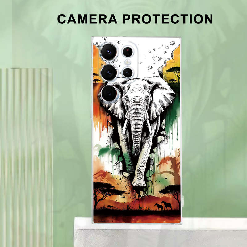 1pc Transparent For Samsung Galaxy S25 Ultra Phone Cases