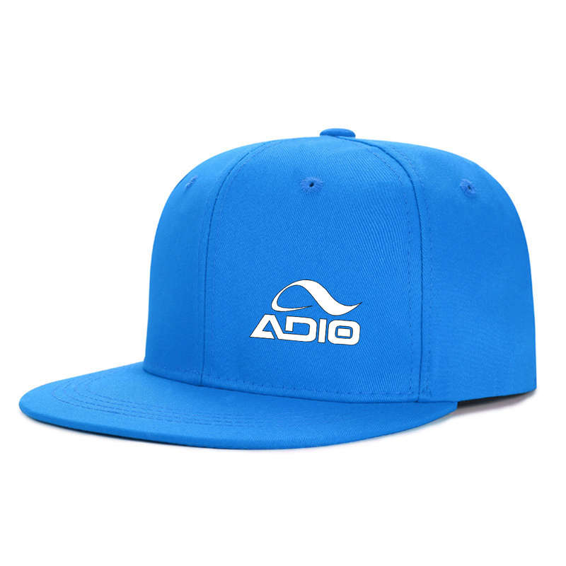1pc Adjustable Snapback Baseball Cap ADIO1 Urban Chic Sun-Protective Polyester Hat in Black Pur