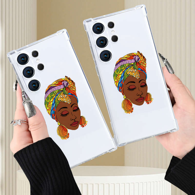 1pc Transparent For Samsung Samsung Galaxy S23 Phone Cases