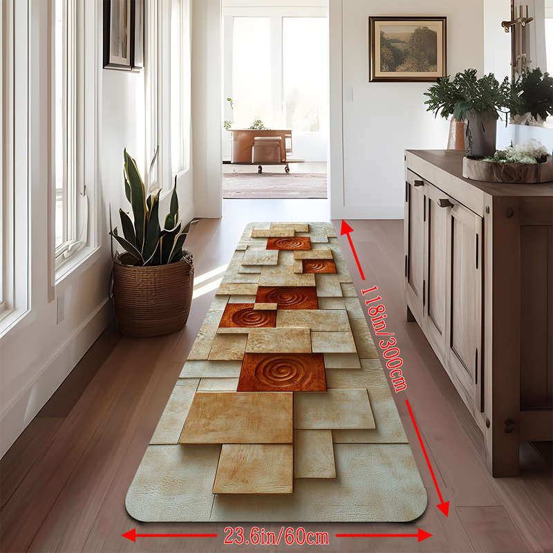 1Pc Mixed Color 24x71inch 60x180cm Floor Mat