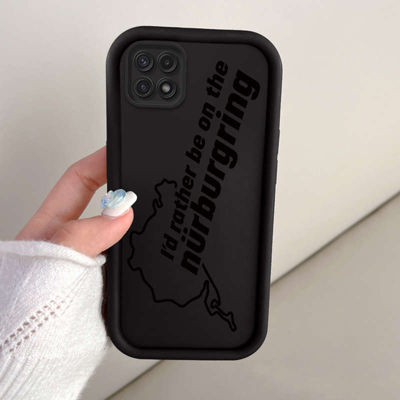 1pc White For Samsung Galaxy A05s Phone Cases
