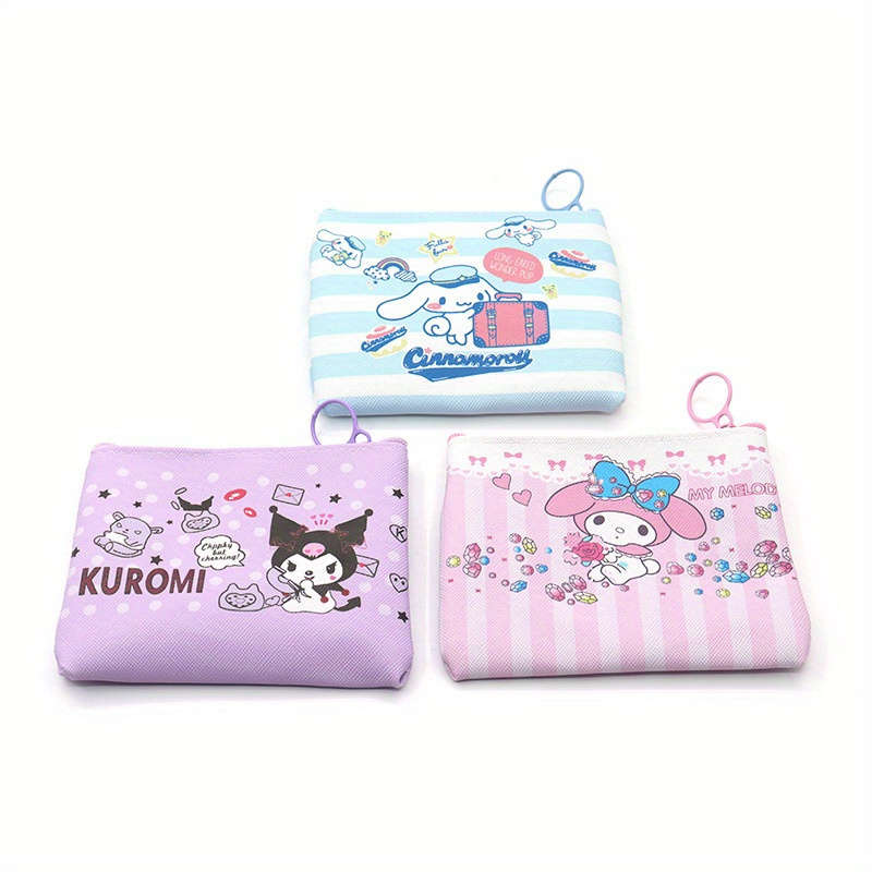 1pc Sanrio Girl Coin Purse Cute Mini with Positioning Printing for Women