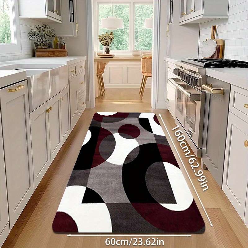 1Pc Flannel 60x160cm 23.62x62.99inch Floor Mat