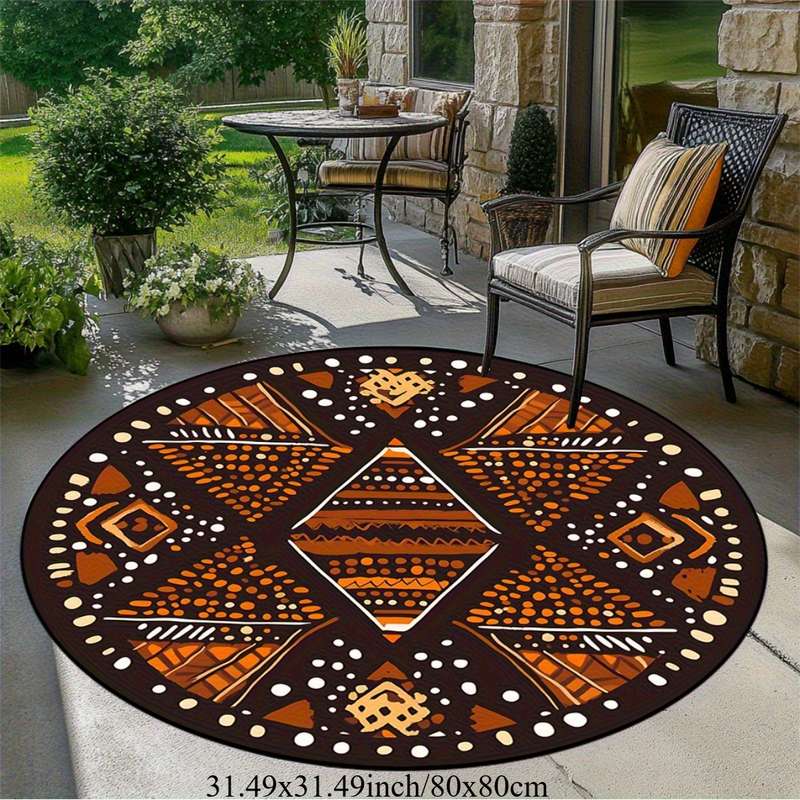 1Pc 39.4x39.4inch 100x100cm Floor Mat