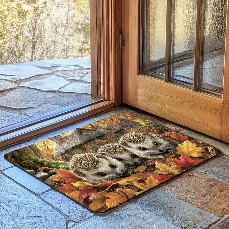 1Pc Yellow 19.69x31.49inch 50x80cm Floor Mat
