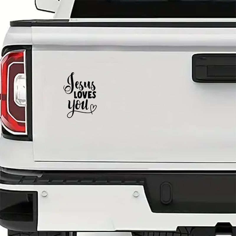 1Piece Jesus Christian Themed Stickers