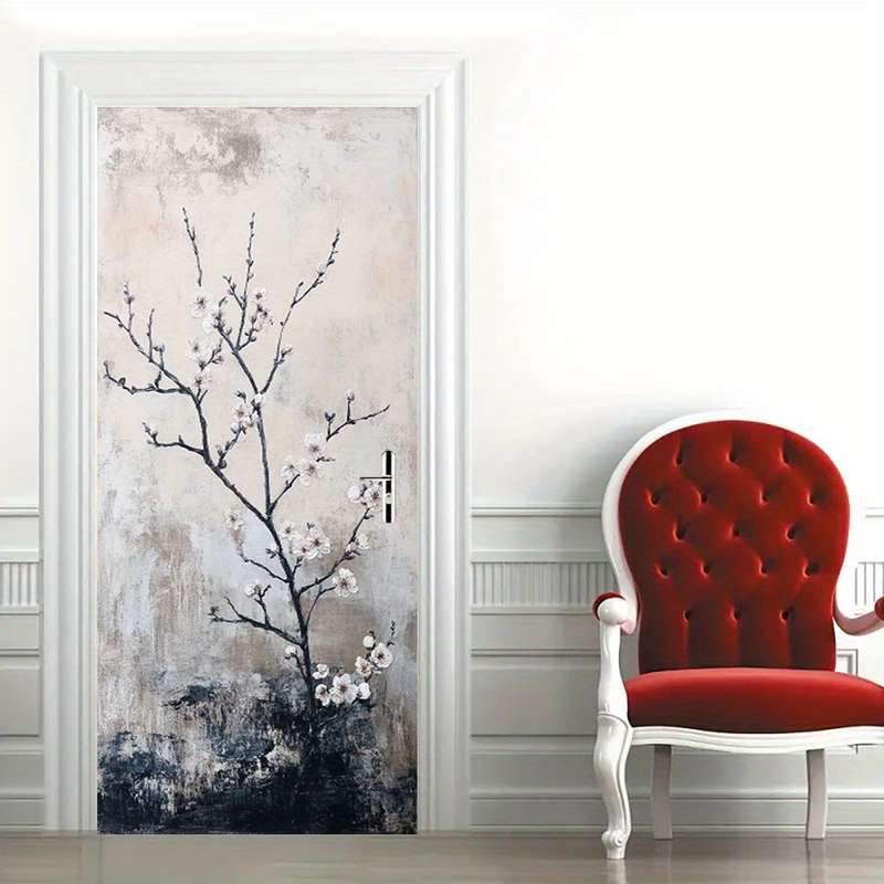 1Pc 95.0x214.88cm Door Window Sticker