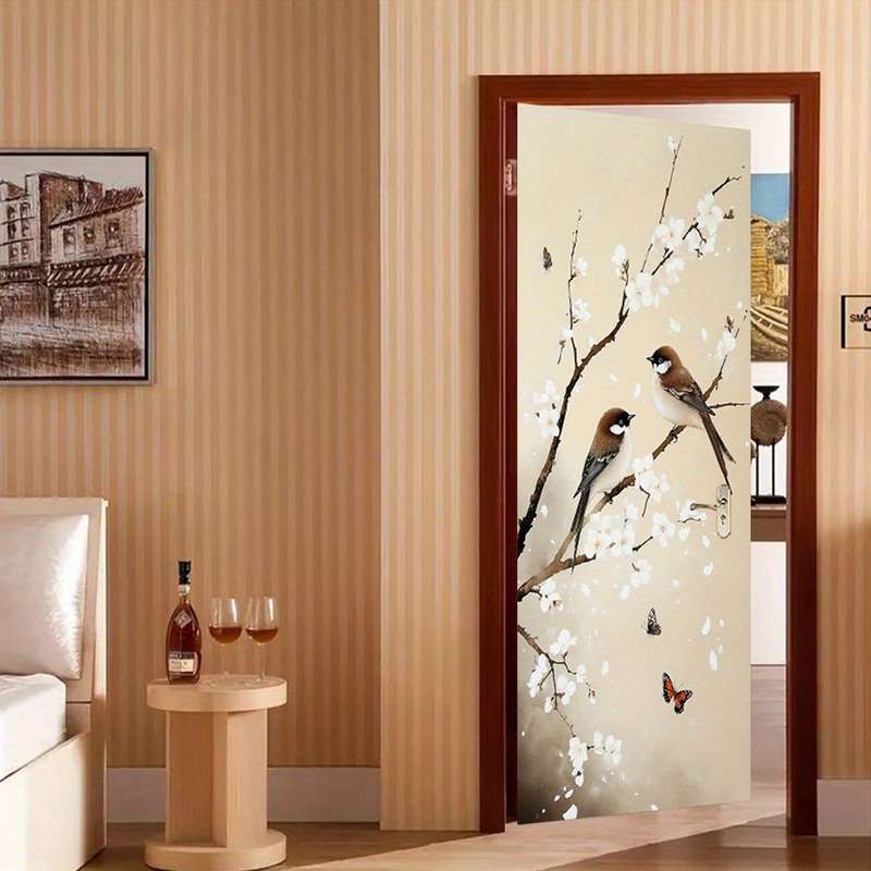 1Pc 95.0x209.8cm Door Window Sticker