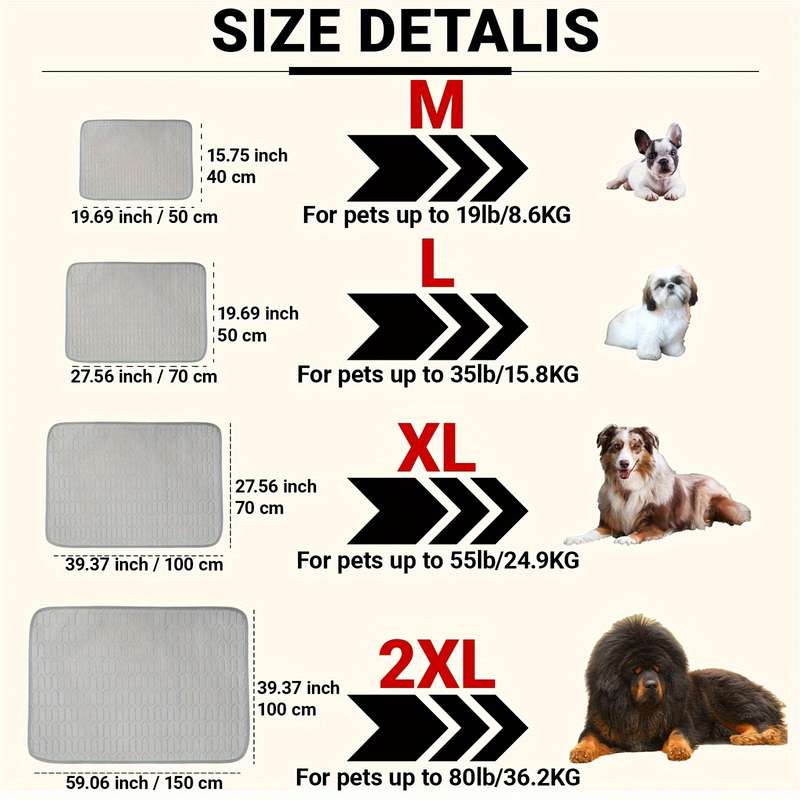 1piece Grey Cooling Pad 100cmx70cm