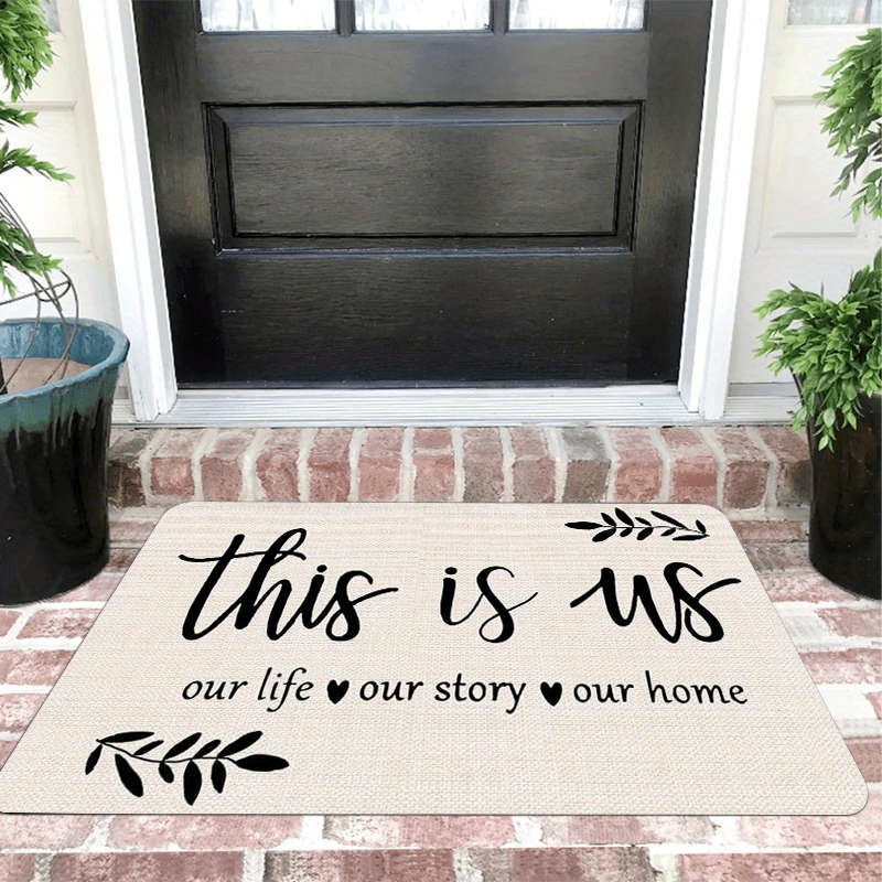 1Pc 15.75x23.62inch 40x60cm Floor Mat