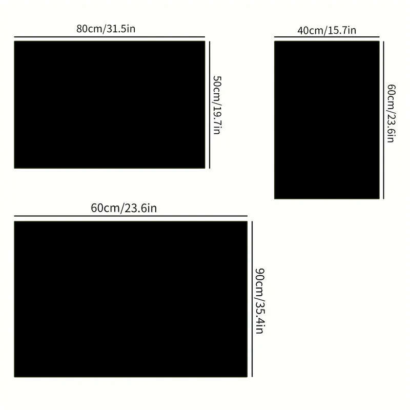 1Pc 19.68x31.49inch 50x80cm Floor Mat