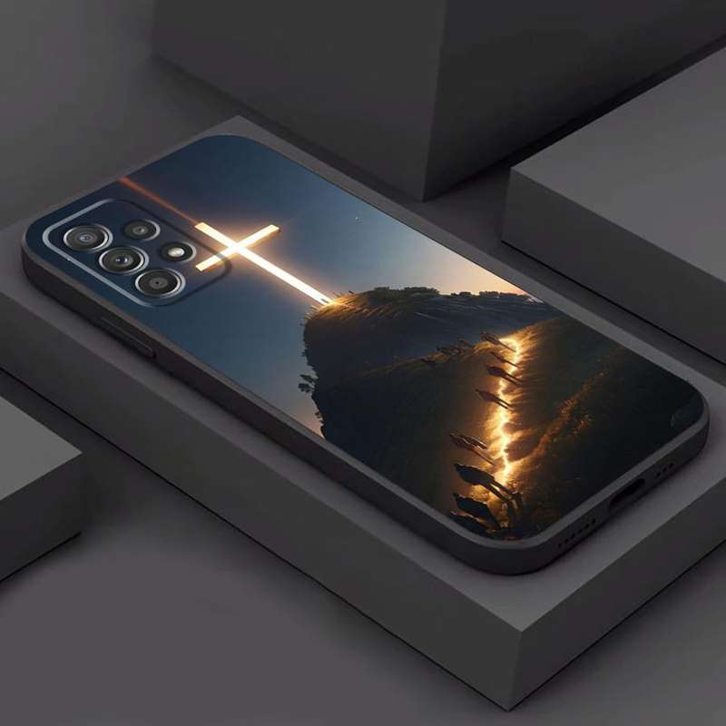 1Ps  Silvery  For Samsung Galaxy A12 Phone Cases