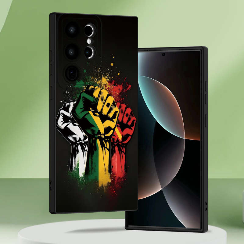 1pc Black For Samsung Galaxy A52 Phone Cases