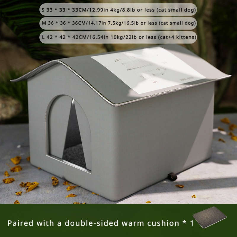 1pc Grey size Medium (suitable for pets weighing 15 catties)Pet Cage