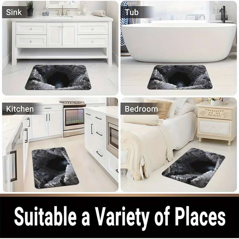 1Pc 15.75x23.62inch 40x60cm Floor Mat