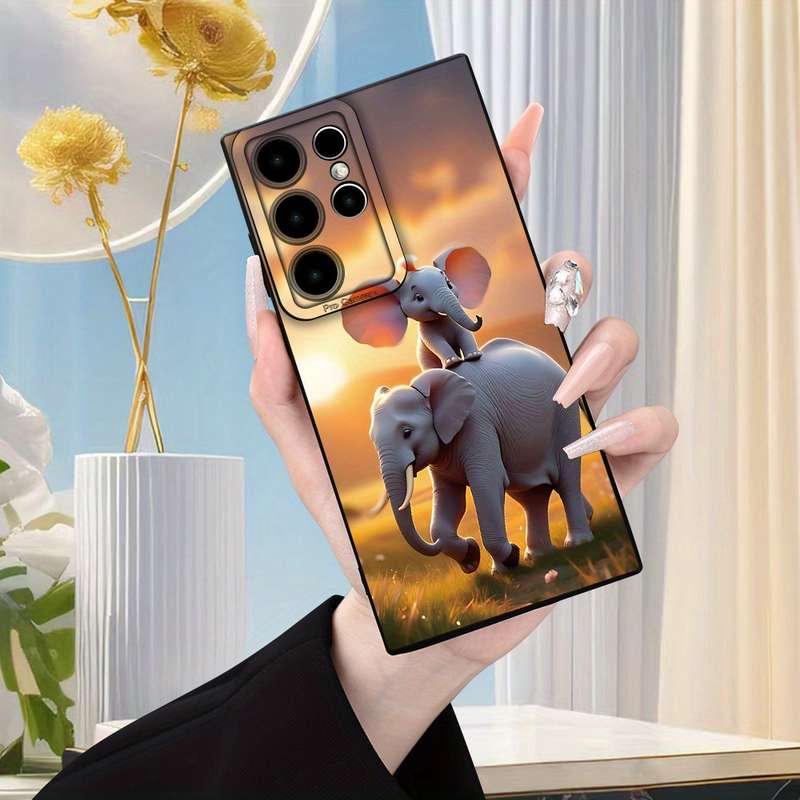 1pc Black For Samsung Galaxy A52 Phone Cases