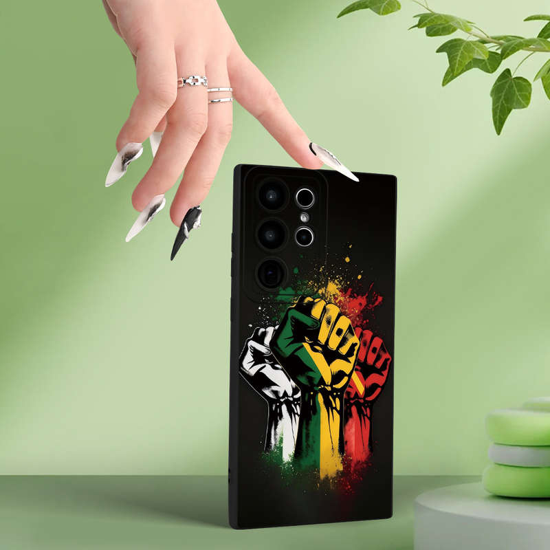 1pc Black For Samsung Galaxy A52 Phone Cases