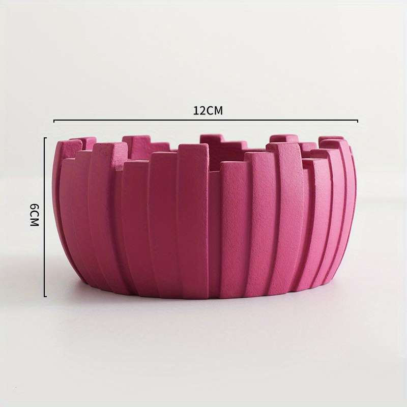 1pc Elegant Ceramic Ashtray Set Modern Geometric Design with Blue and Black Options Perfect for