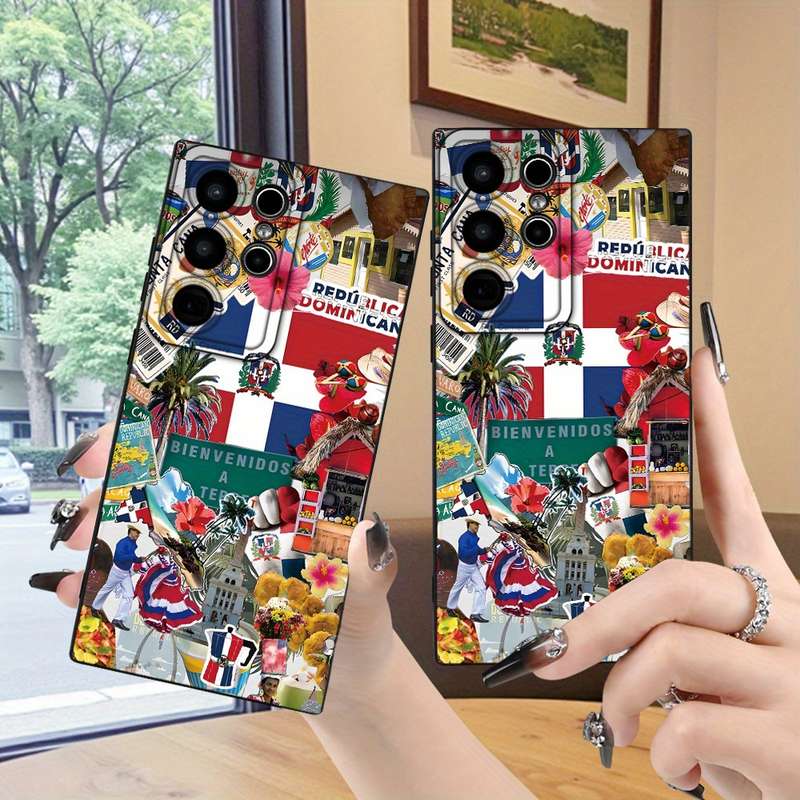 1pc Black For Samsung Galaxy A52 Phone Cases
