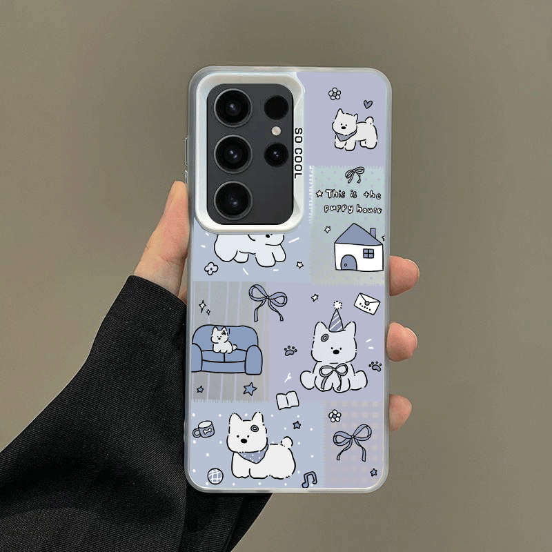 1pc Silvery For Samsung Galaxy A21s Phone Cases