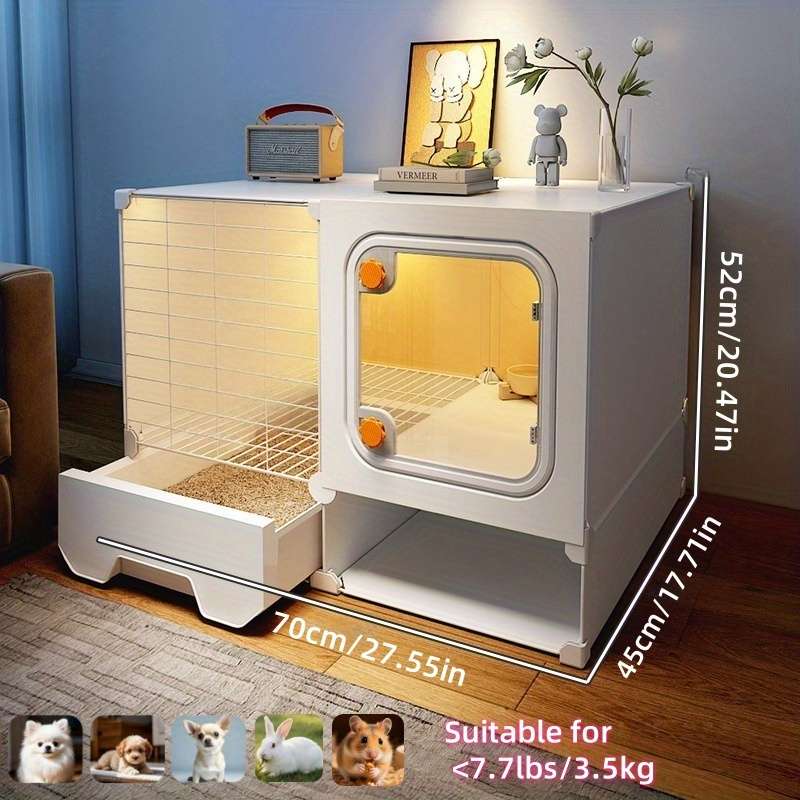 1pc grey Pet Cage