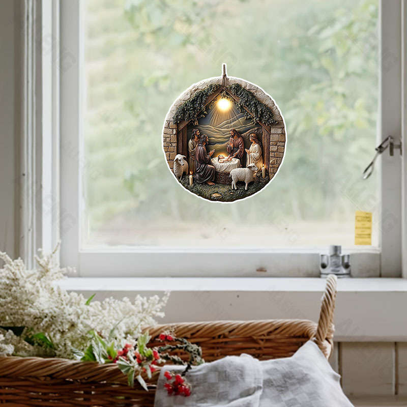 1pc  Jesus Christian Themed Stickers