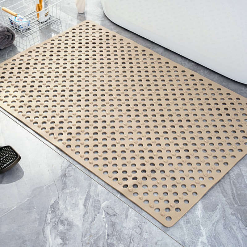 1Pc Purple Ordinchary Model 36x69cm Floor Mat