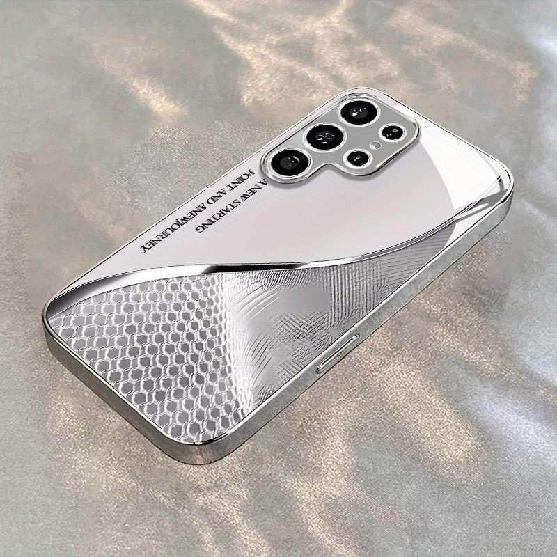 1pc  silvery  For Samsung Galaxy Note 10 Phone Cases
