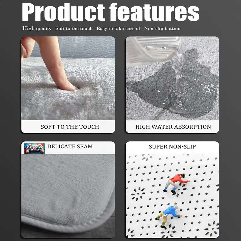1Pc 40x60cm Floor Mat
